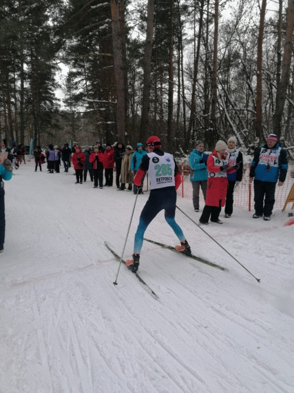 Открытое первенство Петровского района по лыжным гонкам.